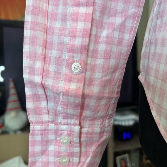 Untuckit | Womans Calina Plaid Gingham Button Down 100% cotton nwt - Picture 4 of 4